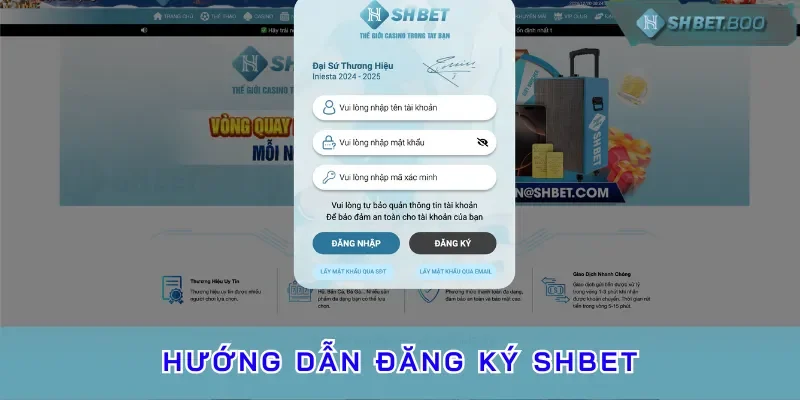 FAQ _ Giải đáp thắc mắc về đăng ký SHBET 