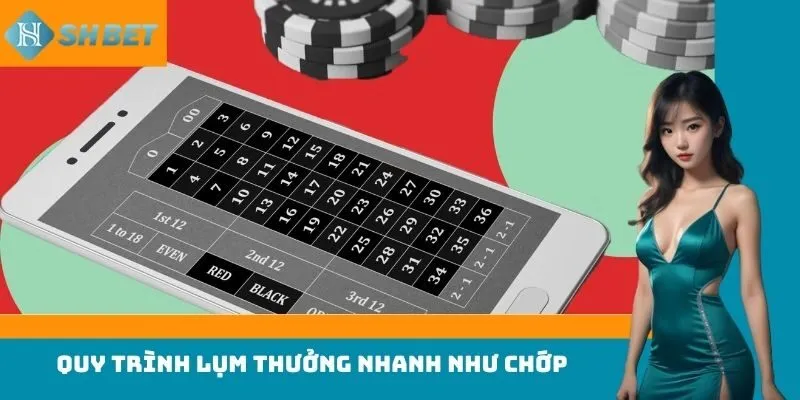 Quy trình lụm thưởng nhanh như chớp